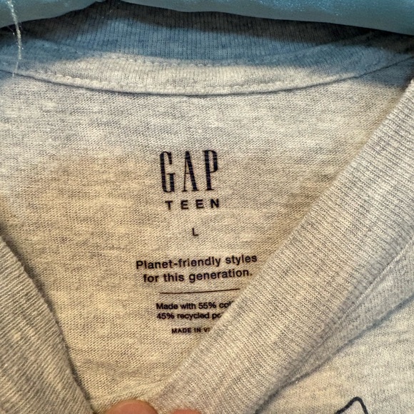 GAP Gray 'Human Kind' Kids Tee - Picture 2 of 2